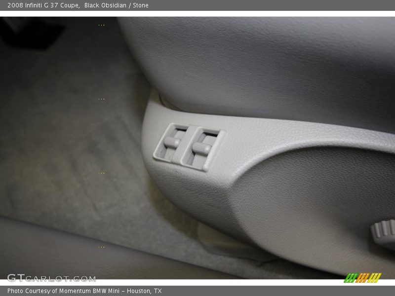 Black Obsidian / Stone 2008 Infiniti G 37 Coupe