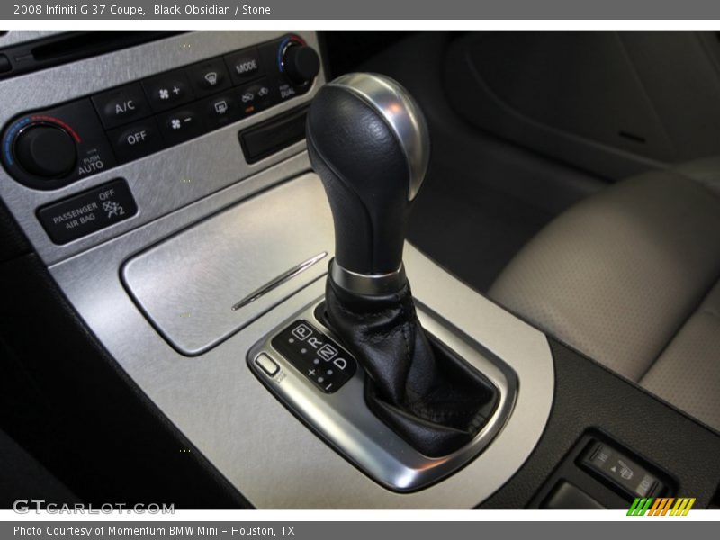 Black Obsidian / Stone 2008 Infiniti G 37 Coupe