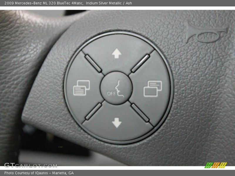 Iridium Silver Metallic / Ash 2009 Mercedes-Benz ML 320 BlueTec 4Matic
