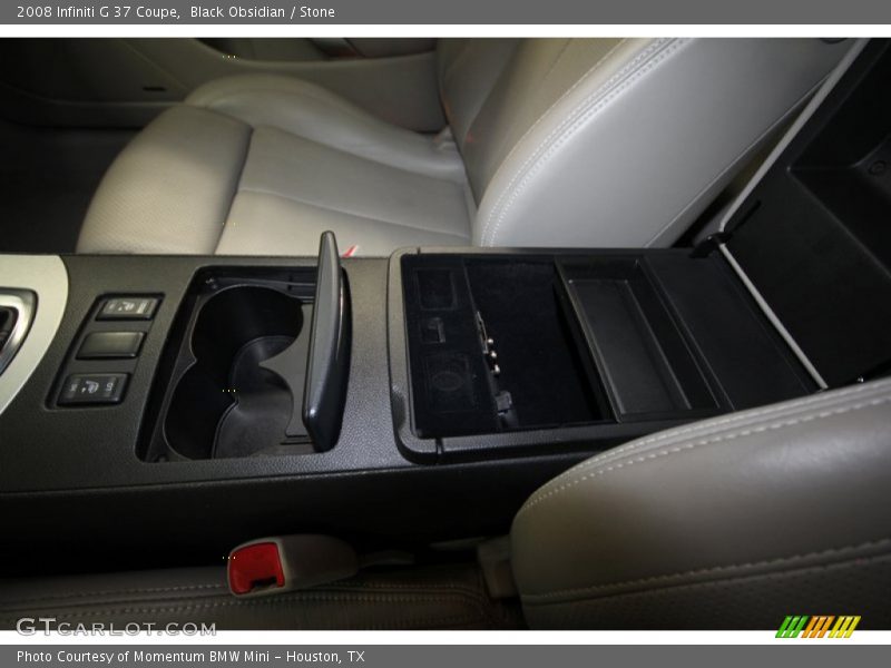 Black Obsidian / Stone 2008 Infiniti G 37 Coupe