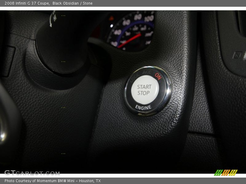 Black Obsidian / Stone 2008 Infiniti G 37 Coupe