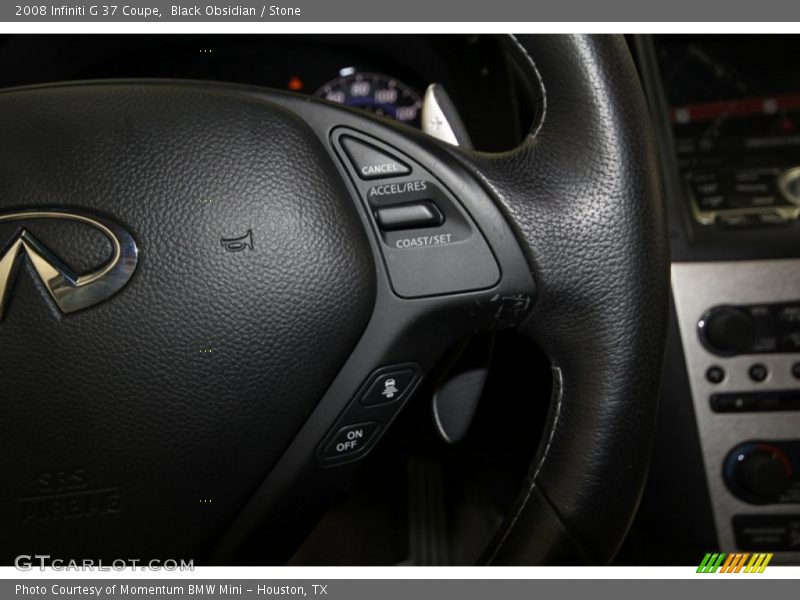 Black Obsidian / Stone 2008 Infiniti G 37 Coupe