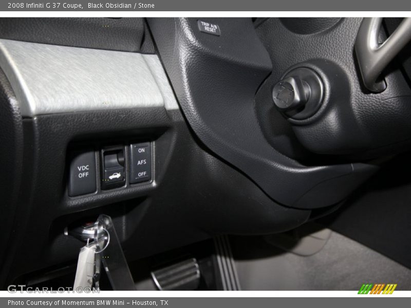 Black Obsidian / Stone 2008 Infiniti G 37 Coupe