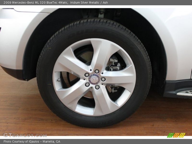 Iridium Silver Metallic / Ash 2009 Mercedes-Benz ML 320 BlueTec 4Matic