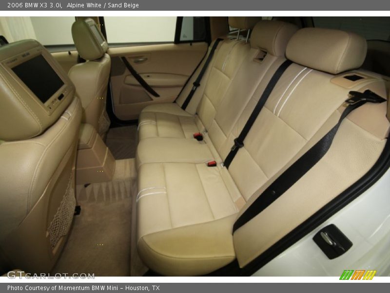 Alpine White / Sand Beige 2006 BMW X3 3.0i