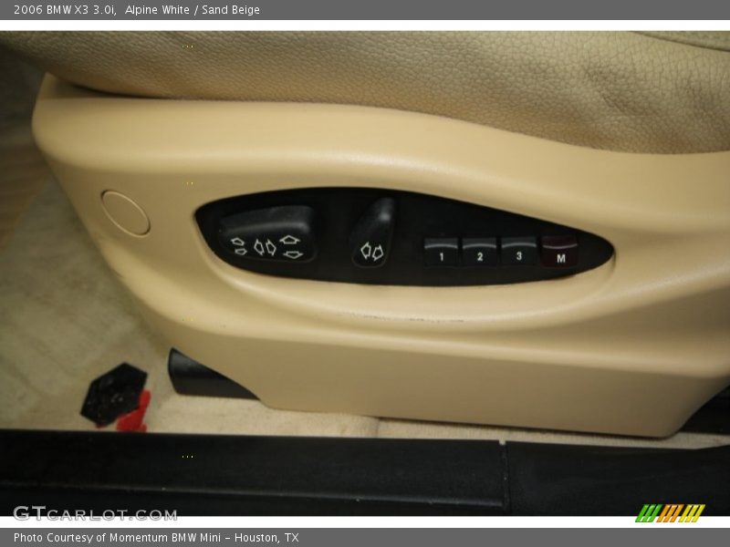 Alpine White / Sand Beige 2006 BMW X3 3.0i