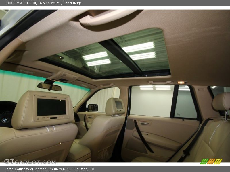 Alpine White / Sand Beige 2006 BMW X3 3.0i