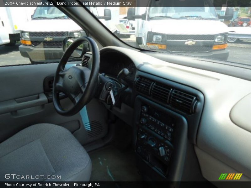 Dark Tropic Teal Metallic / Medium Gray 2004 Chevrolet Venture LS