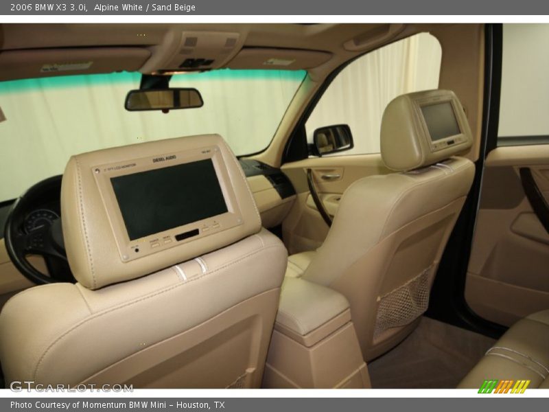 Alpine White / Sand Beige 2006 BMW X3 3.0i