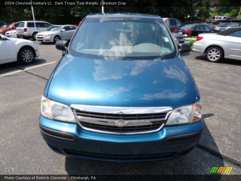 Dark Tropic Teal Metallic / Medium Gray 2004 Chevrolet Venture LS