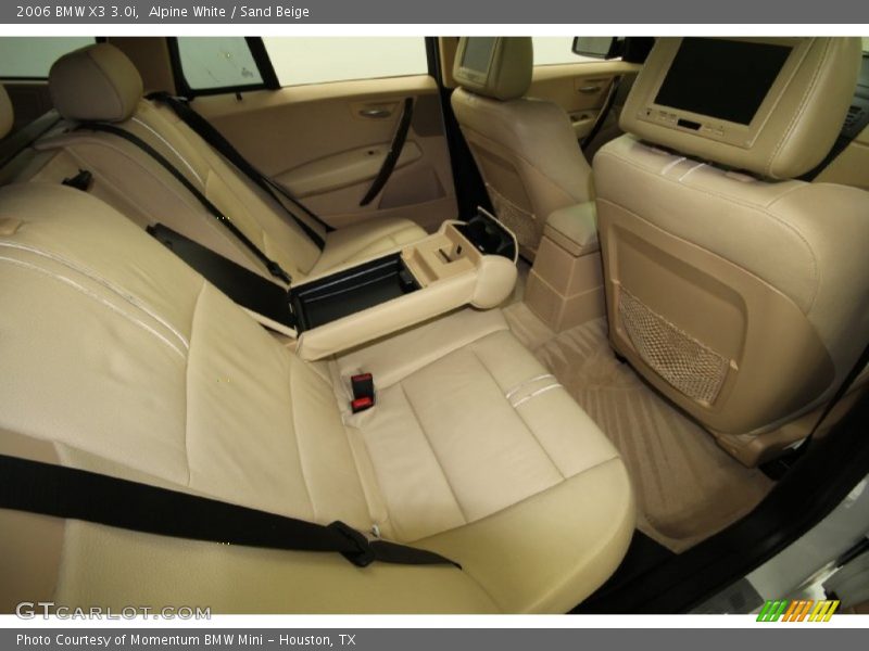 Alpine White / Sand Beige 2006 BMW X3 3.0i