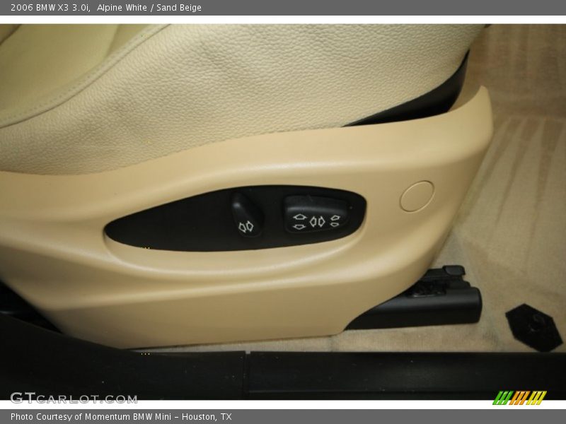 Alpine White / Sand Beige 2006 BMW X3 3.0i