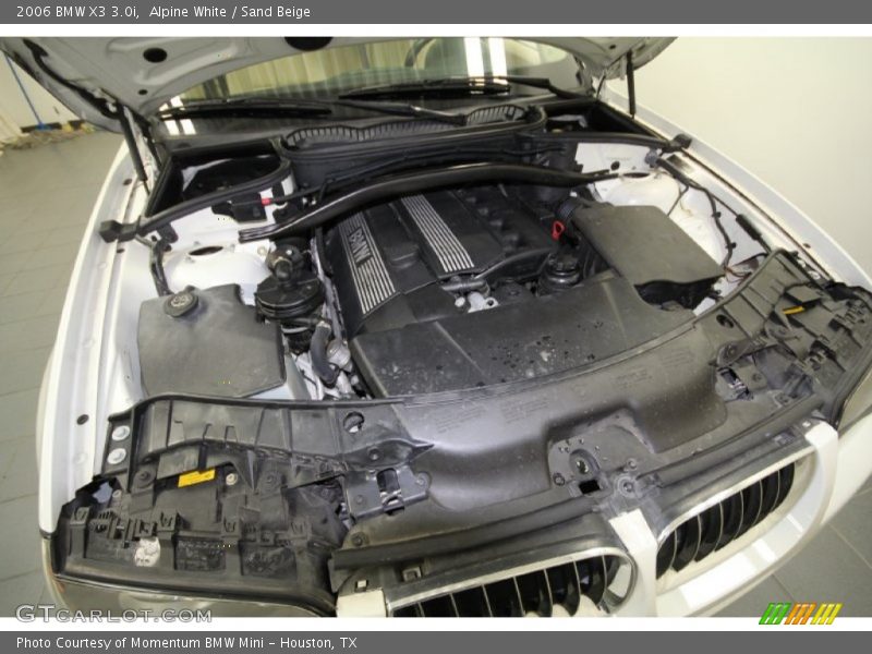 Alpine White / Sand Beige 2006 BMW X3 3.0i