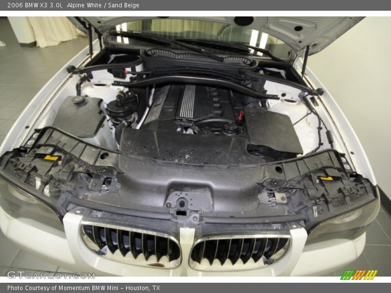 Alpine White / Sand Beige 2006 BMW X3 3.0i