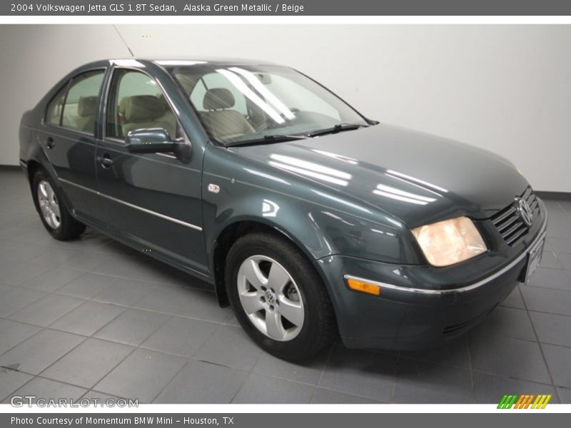 Alaska Green Metallic / Beige 2004 Volkswagen Jetta GLS 1.8T Sedan