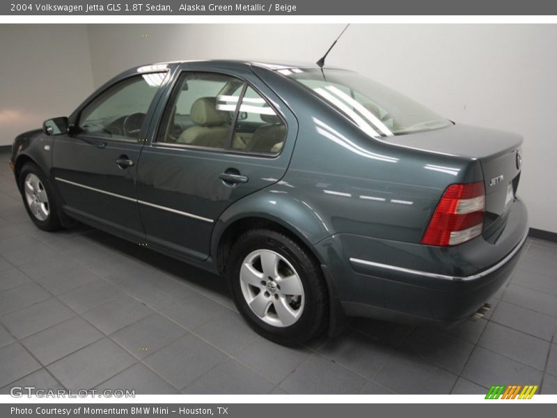 Alaska Green Metallic / Beige 2004 Volkswagen Jetta GLS 1.8T Sedan