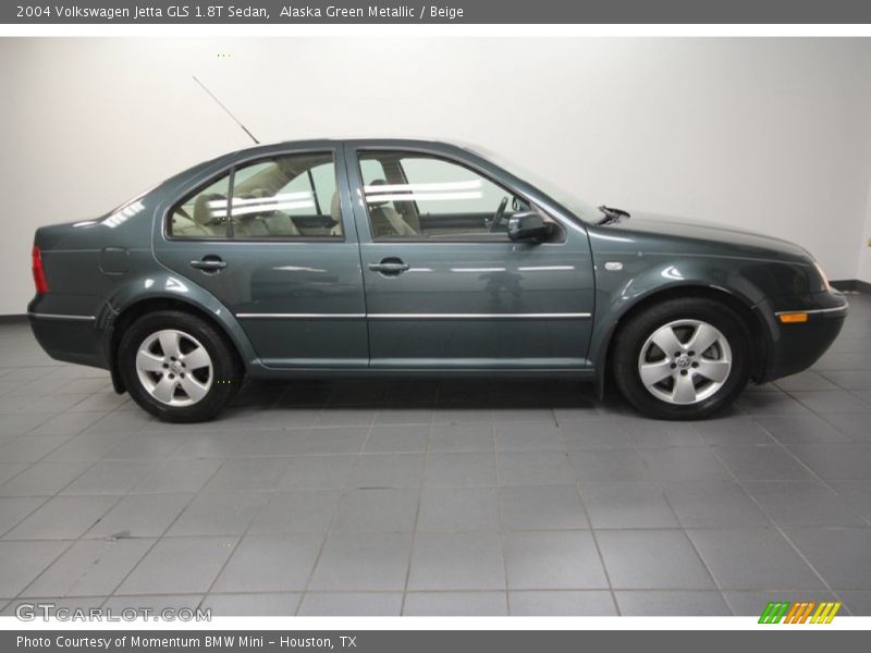 Alaska Green Metallic / Beige 2004 Volkswagen Jetta GLS 1.8T Sedan