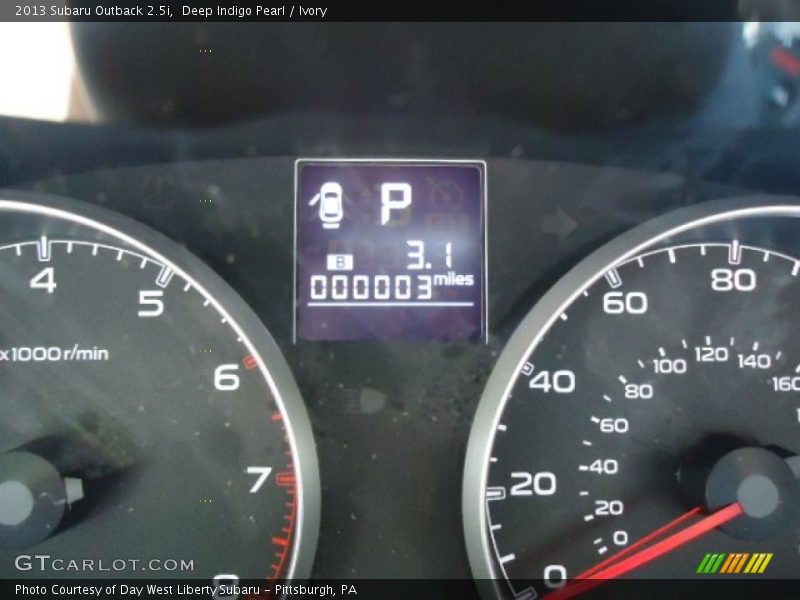 Deep Indigo Pearl / Ivory 2013 Subaru Outback 2.5i