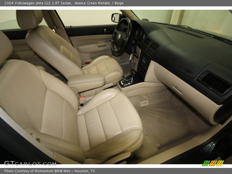 Alaska Green Metallic / Beige 2004 Volkswagen Jetta GLS 1.8T Sedan
