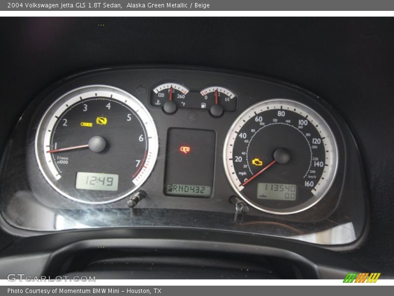 Alaska Green Metallic / Beige 2004 Volkswagen Jetta GLS 1.8T Sedan