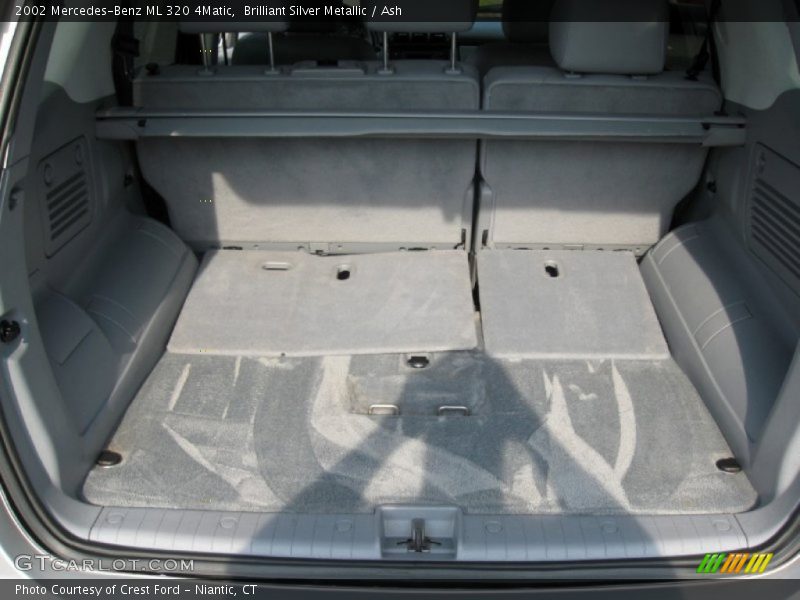 Brilliant Silver Metallic / Ash 2002 Mercedes-Benz ML 320 4Matic