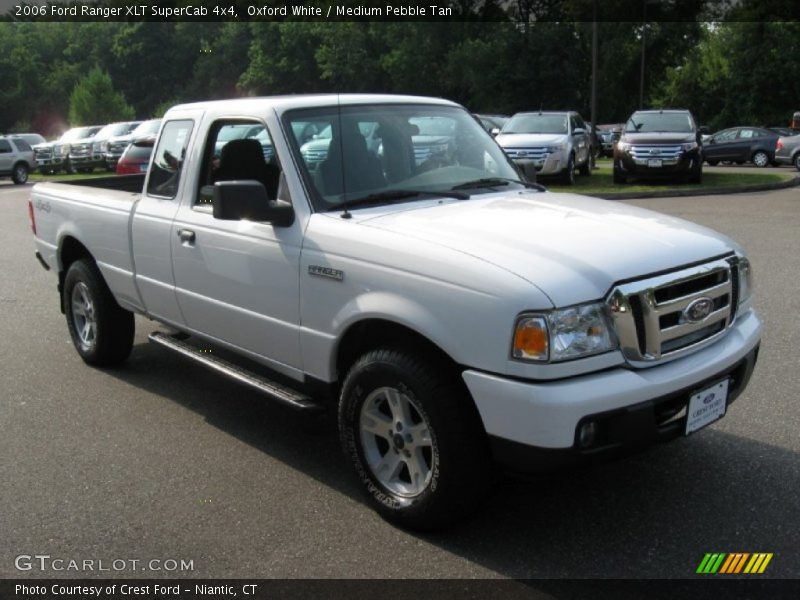 Oxford White / Medium Pebble Tan 2006 Ford Ranger XLT SuperCab 4x4