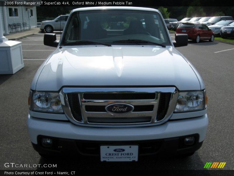 Oxford White / Medium Pebble Tan 2006 Ford Ranger XLT SuperCab 4x4