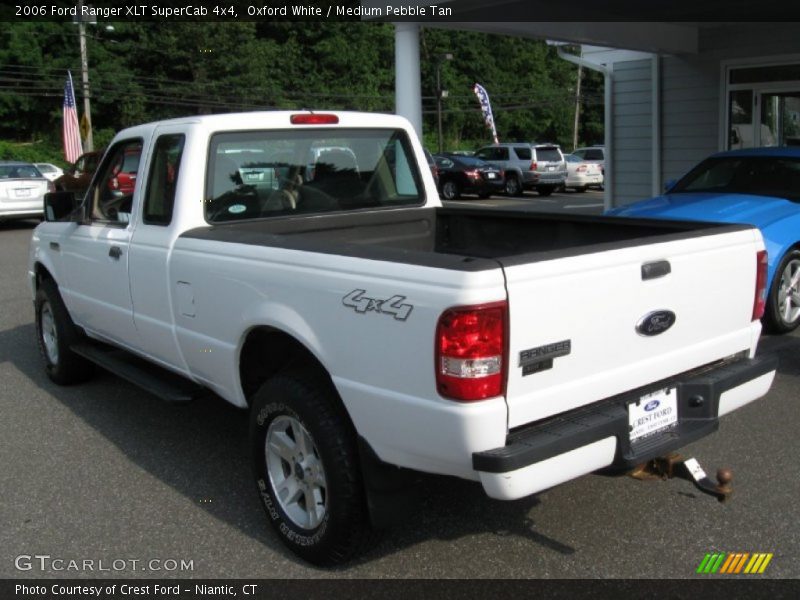 Oxford White / Medium Pebble Tan 2006 Ford Ranger XLT SuperCab 4x4