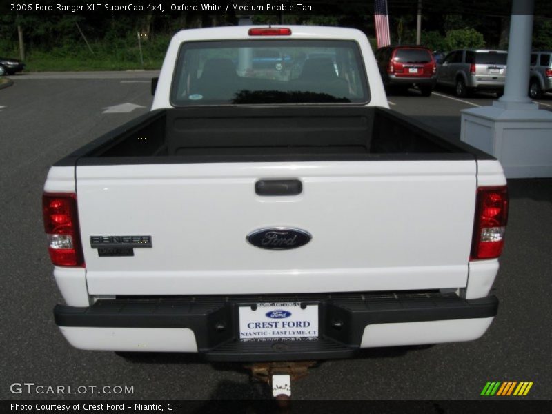 Oxford White / Medium Pebble Tan 2006 Ford Ranger XLT SuperCab 4x4