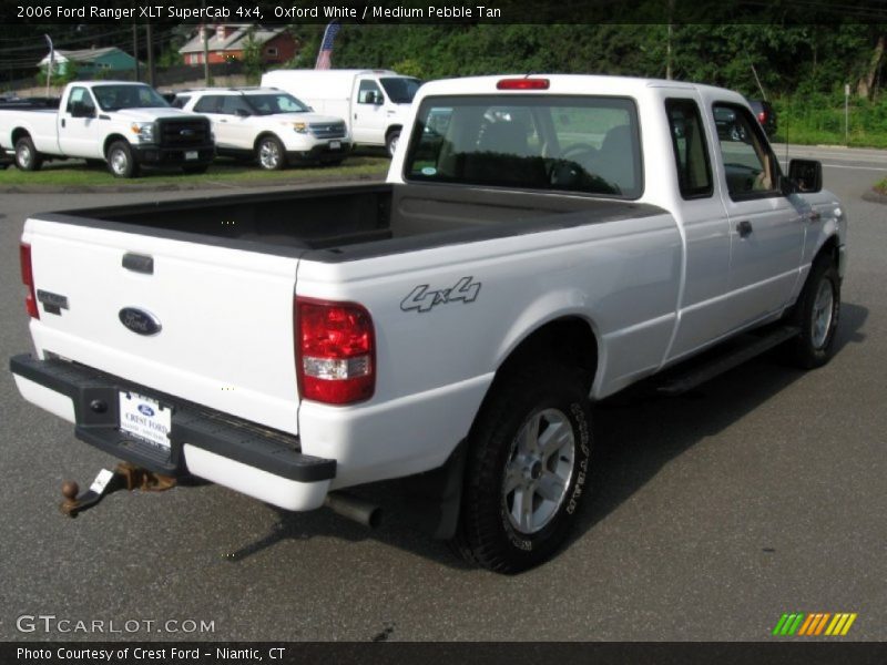 Oxford White / Medium Pebble Tan 2006 Ford Ranger XLT SuperCab 4x4