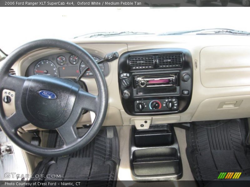 Oxford White / Medium Pebble Tan 2006 Ford Ranger XLT SuperCab 4x4