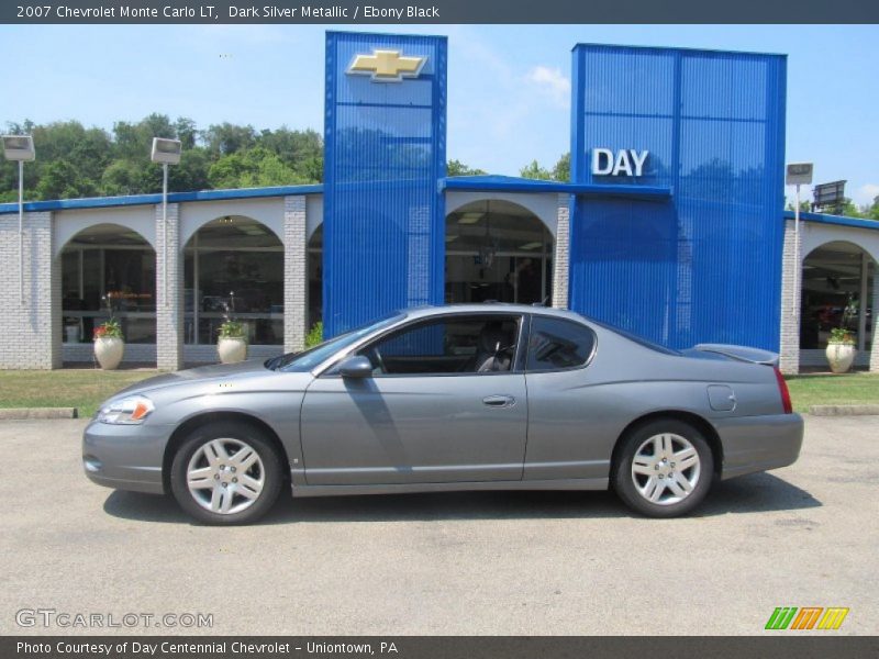 Dark Silver Metallic / Ebony Black 2007 Chevrolet Monte Carlo LT