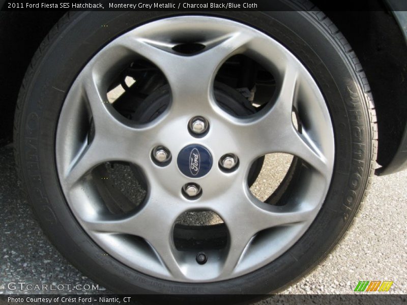  2011 Fiesta SES Hatchback Wheel