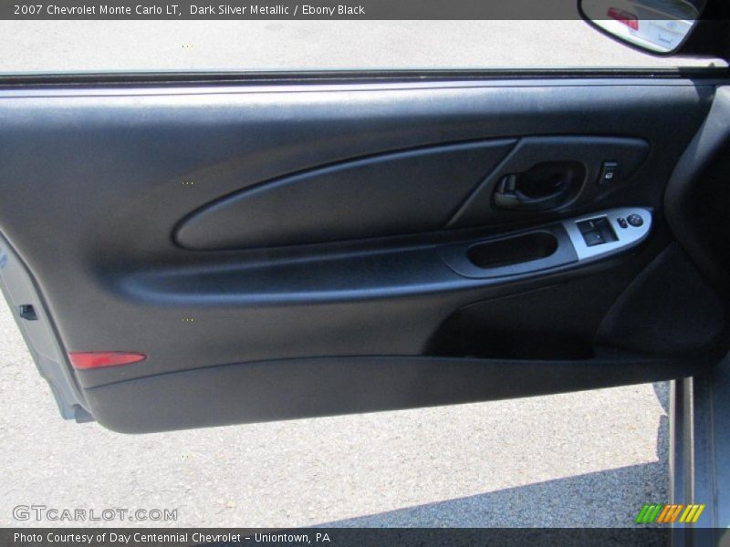 Dark Silver Metallic / Ebony Black 2007 Chevrolet Monte Carlo LT