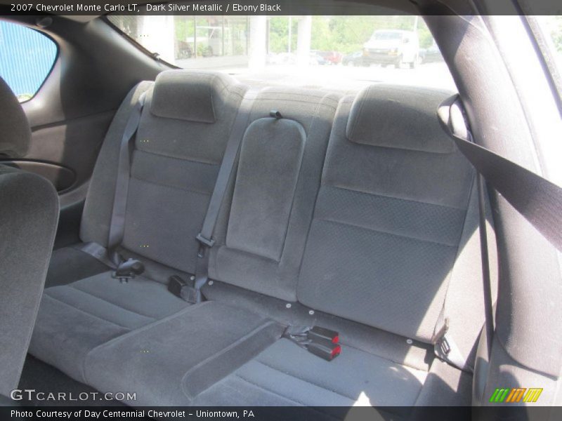 Rear Seat of 2007 Monte Carlo LT