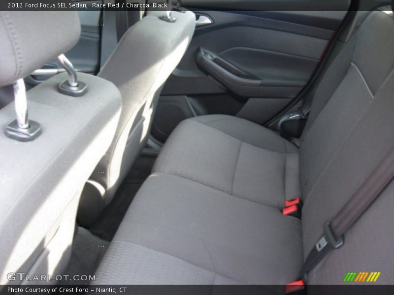 Race Red / Charcoal Black 2012 Ford Focus SEL Sedan
