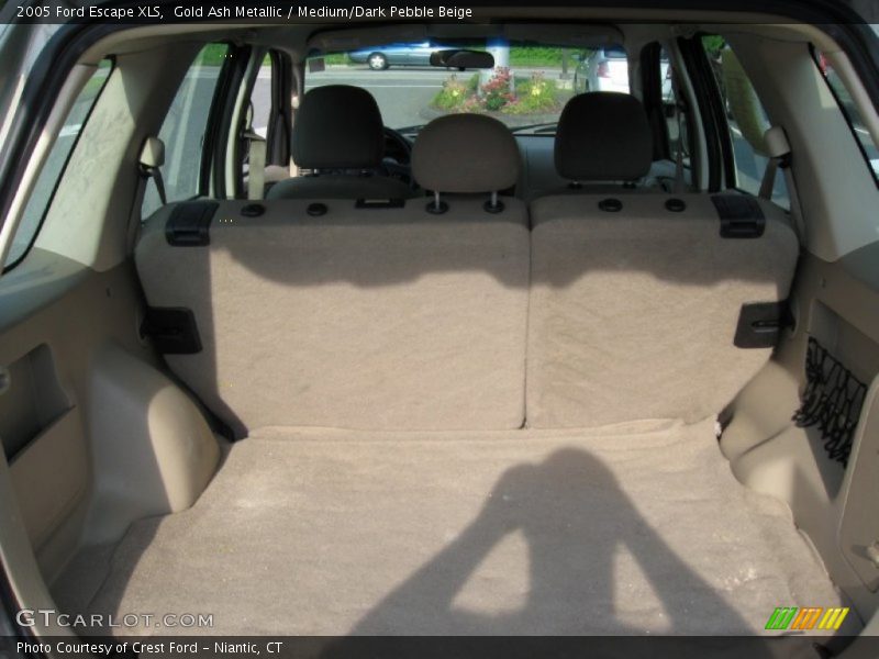 Gold Ash Metallic / Medium/Dark Pebble Beige 2005 Ford Escape XLS