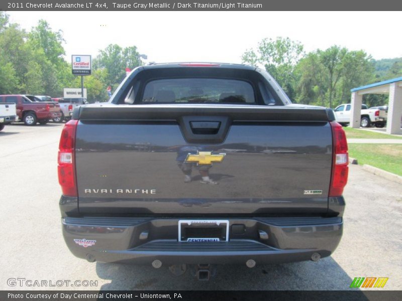 Taupe Gray Metallic / Dark Titanium/Light Titanium 2011 Chevrolet Avalanche LT 4x4