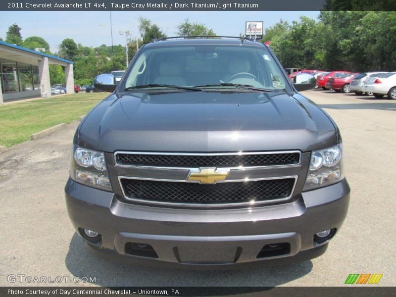 Taupe Gray Metallic / Dark Titanium/Light Titanium 2011 Chevrolet Avalanche LT 4x4