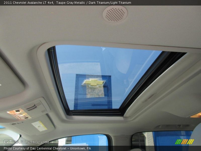 Taupe Gray Metallic / Dark Titanium/Light Titanium 2011 Chevrolet Avalanche LT 4x4