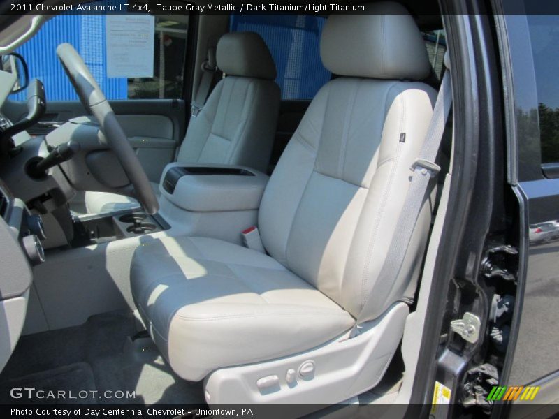 Taupe Gray Metallic / Dark Titanium/Light Titanium 2011 Chevrolet Avalanche LT 4x4