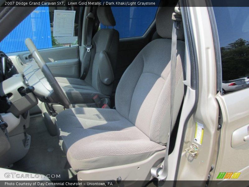 Linen Gold Metallic / Dark Khaki/Light Graystone 2007 Dodge Grand Caravan SXT