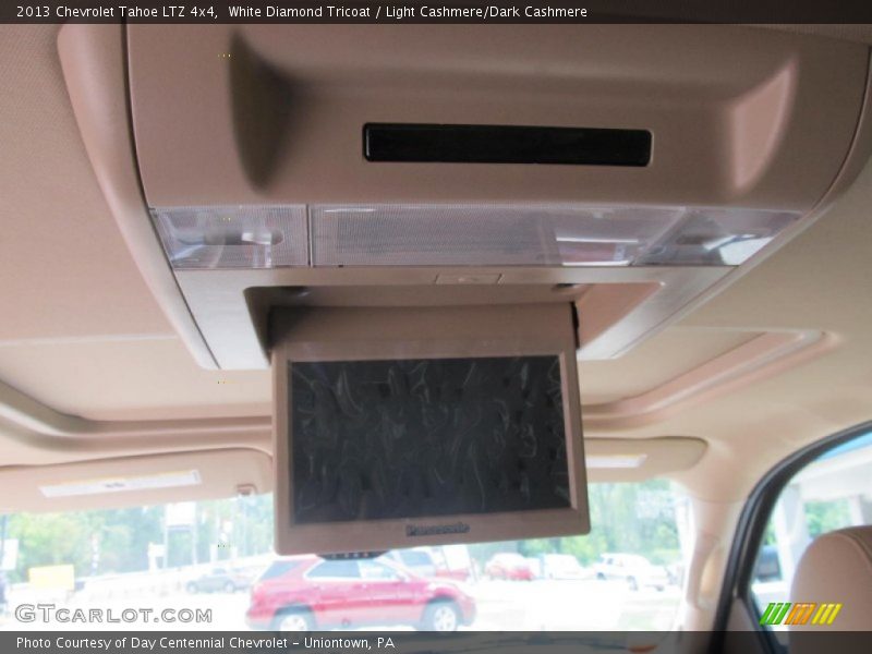 White Diamond Tricoat / Light Cashmere/Dark Cashmere 2013 Chevrolet Tahoe LTZ 4x4