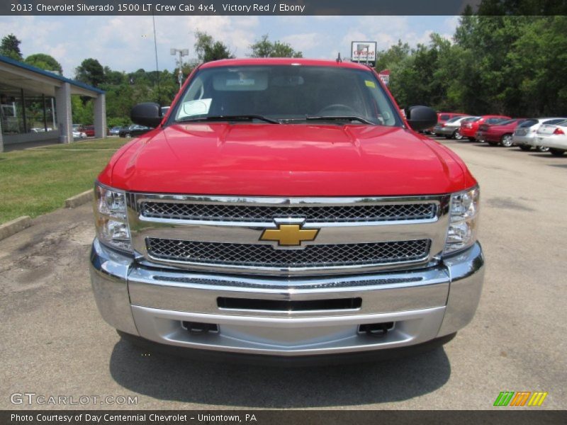 Victory Red / Ebony 2013 Chevrolet Silverado 1500 LT Crew Cab 4x4