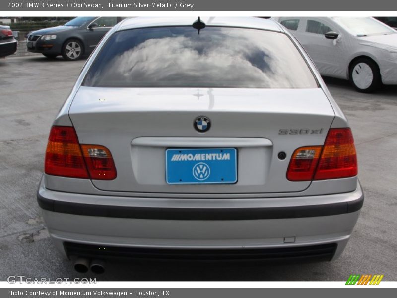 Titanium Silver Metallic / Grey 2002 BMW 3 Series 330xi Sedan