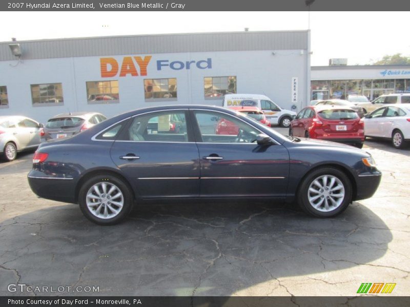 Venetian Blue Metallic / Gray 2007 Hyundai Azera Limited