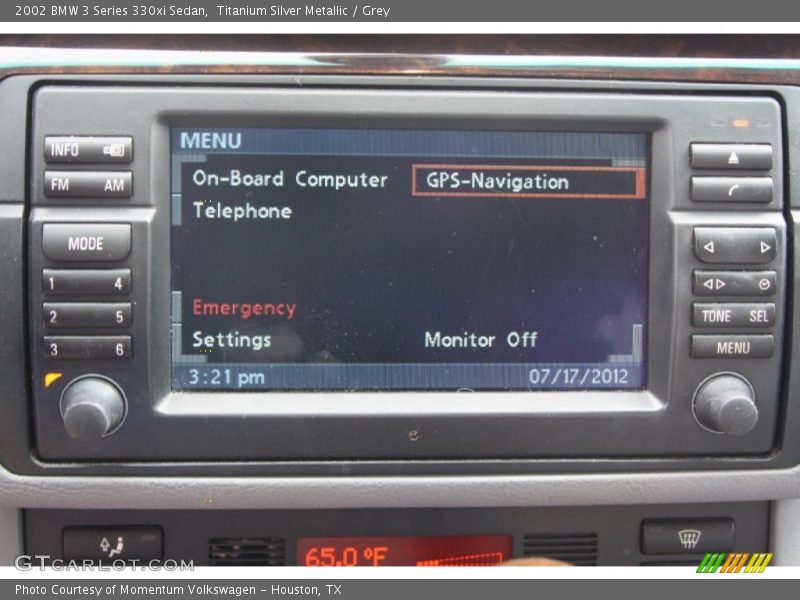 Titanium Silver Metallic / Grey 2002 BMW 3 Series 330xi Sedan