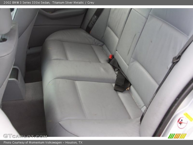 Titanium Silver Metallic / Grey 2002 BMW 3 Series 330xi Sedan