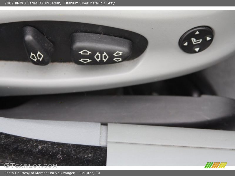 Titanium Silver Metallic / Grey 2002 BMW 3 Series 330xi Sedan
