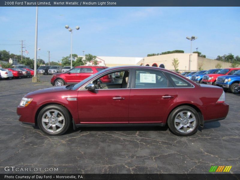  2008 Taurus Limited Merlot Metallic